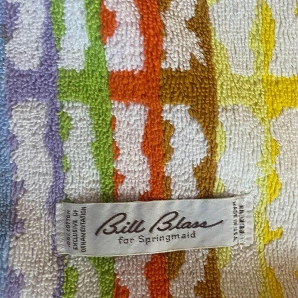 Vintage BILL BLASS Beach Towel